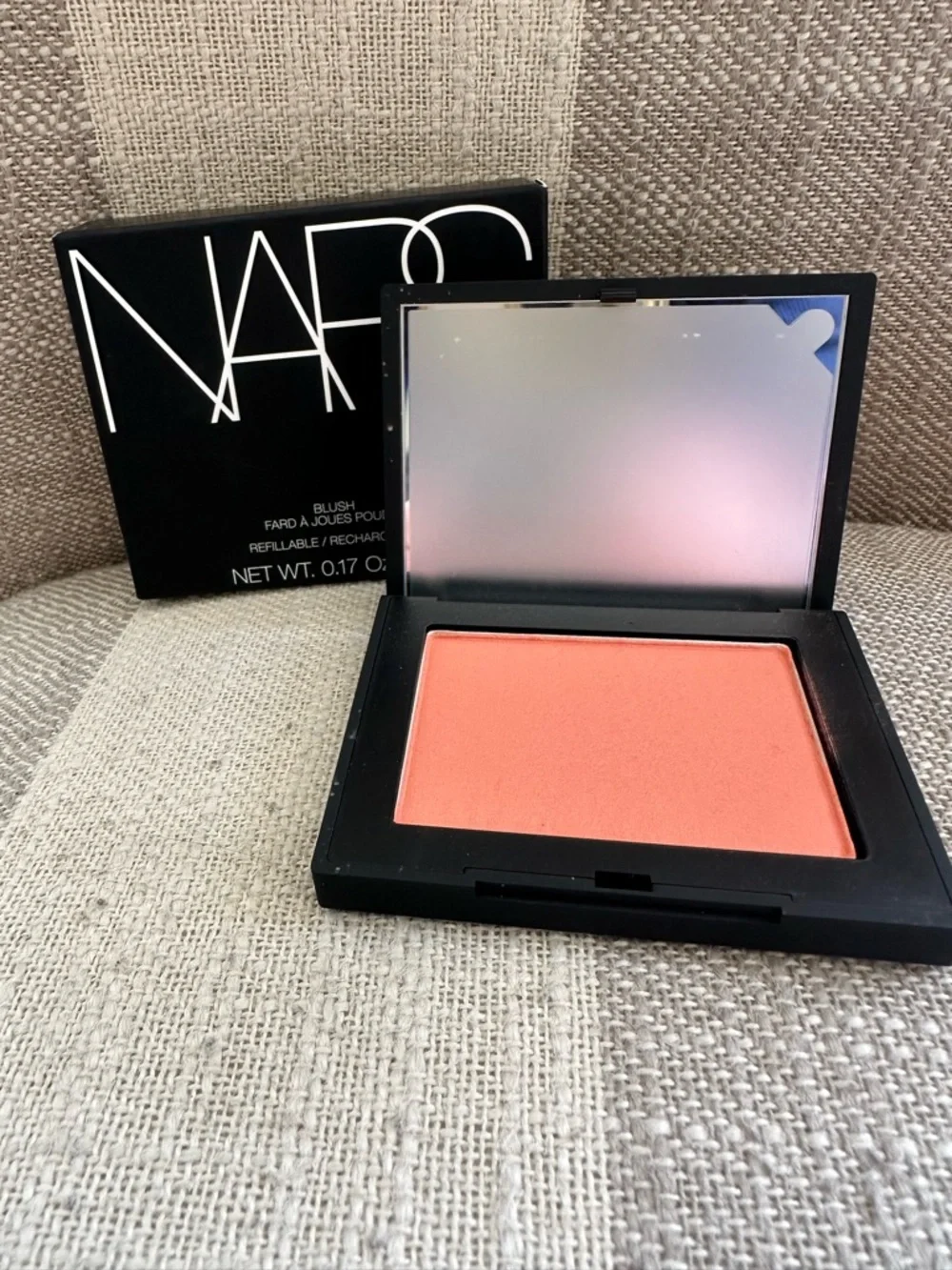 NIB NARS Blush “Forbidden” Peach Coral Glow Full Size Boxed Authentic